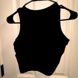 Black Racerback Tank Cropped from TJMax.